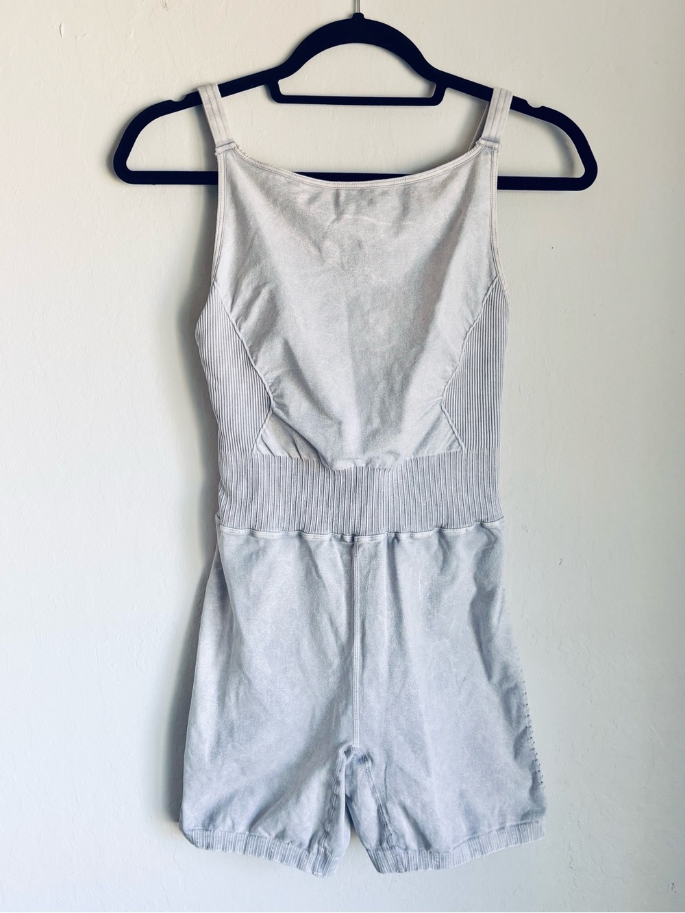 FP Movement by Free People Good Karma High Neck Runsie in Iced Gray, M
